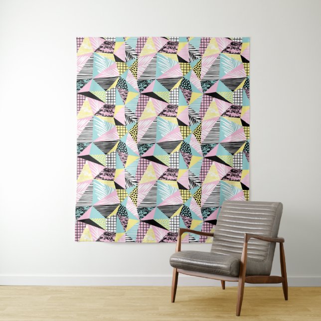 Abstract Geometric Pattern tapestries (In Situ)