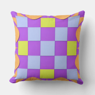 Abstract Geometric Pattern Throw Pillow