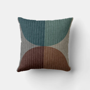 Abstract geometric pattern. throw pillow