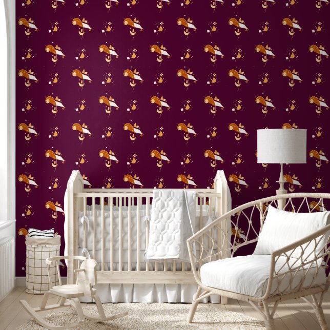 Abstract Geometric Pattern Wallpaper (Kids)
