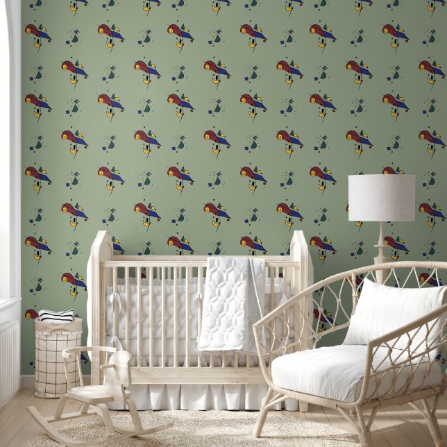Abstract Geometric Pattern Wallpaper (Kids)