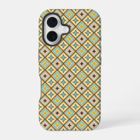 Abstract geometric pattern with diamond shapes