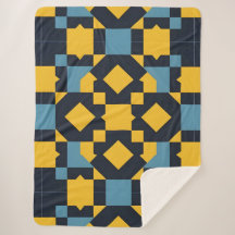 Abstract Geometric Pattern with Vibrant Colours