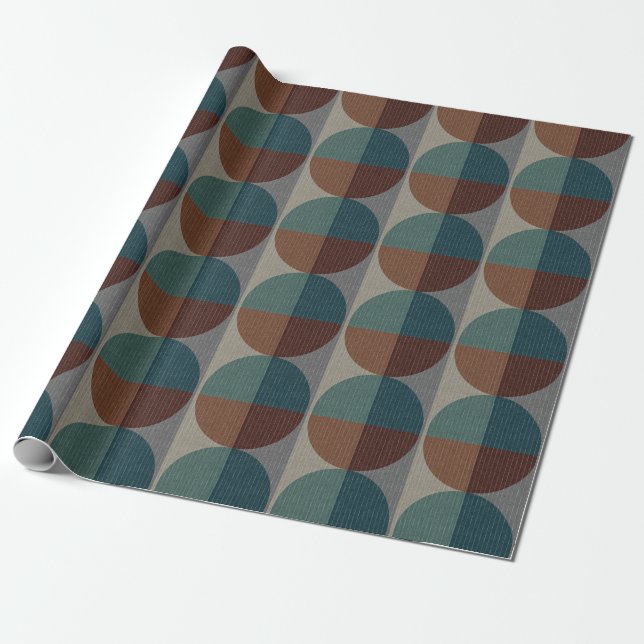 Abstract geometric pattern.  wrapping paper (Unrolled)
