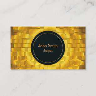 abstract geometric poligonal texture business card