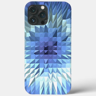 abstract geometric poligonal texture iPhone 13 pro max case
