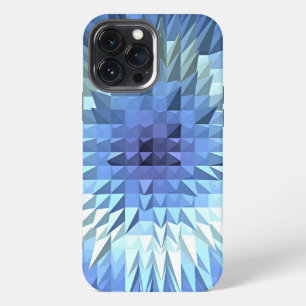 abstract geometric poligonal texture iPhone 13 pro max case