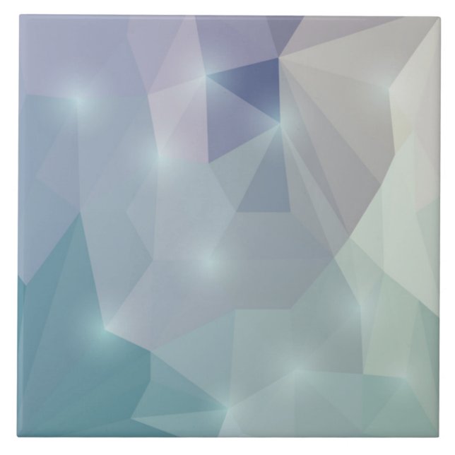 Abstract Geometric Polygon Tile (Front)