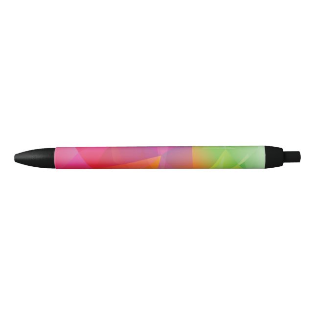 Abstract Geometric Rainbow Pen (Front)