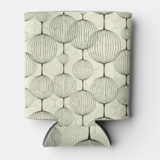 Abstract geometric, seamless background pattern. can cooler