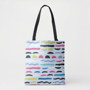 Abstract Geometric Seamless Decorative Pattern. Tote Bag