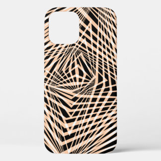 Abstract Geometric Seamless Design iPhone 12 Case