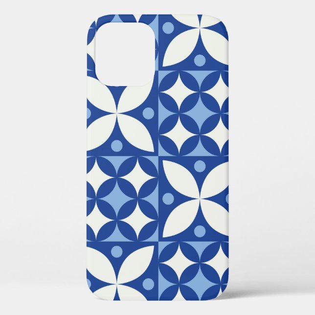Abstract geometric seamless pattern in scandinavia Case-Mate iPhone case (Back)