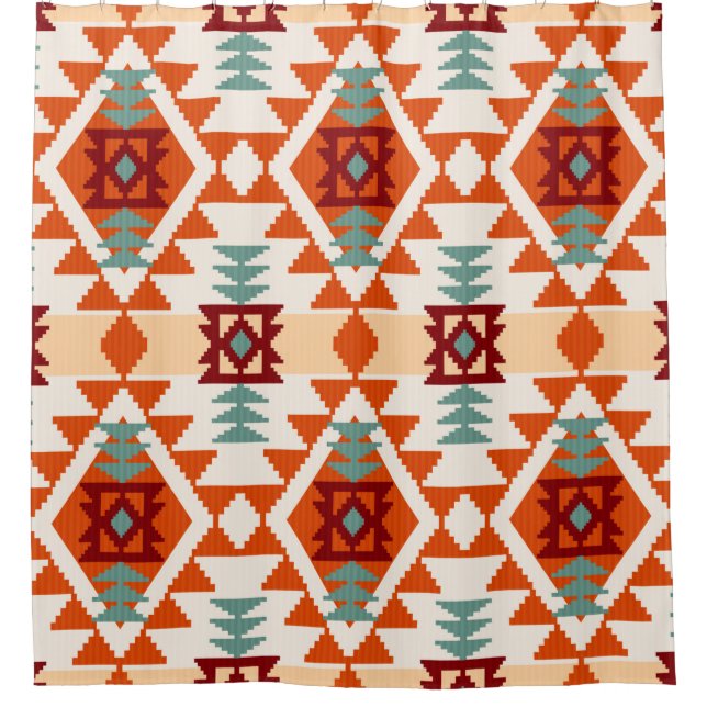Abstract geometric seamless pattern,native america (Front)