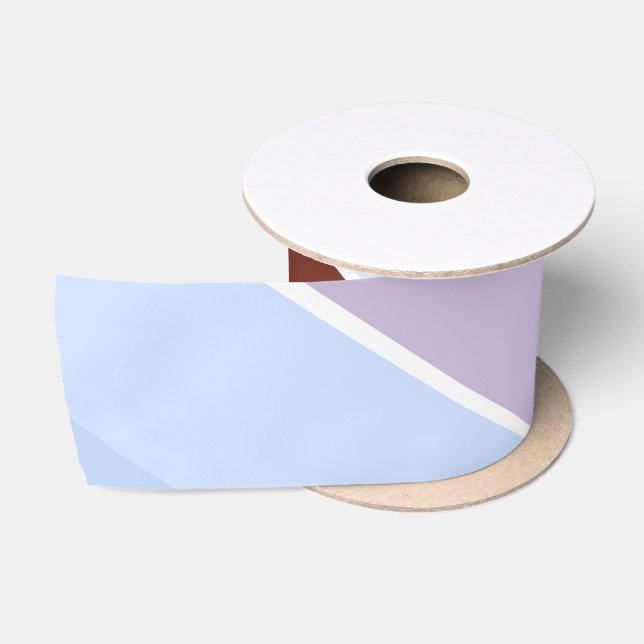 Abstract Geometric Shape 3 Satin Ribbon (Spool)