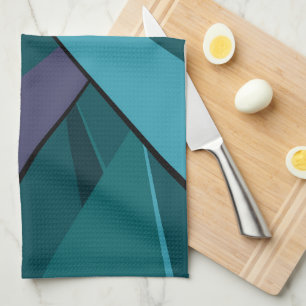 Abstract Geometric Shape 6 Kitchen Towel