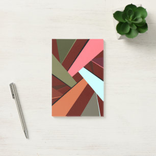 Abstract Geometric Shape 7 Post-it Notes