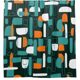 Abstract Geometric Shapes, Vintage Style.