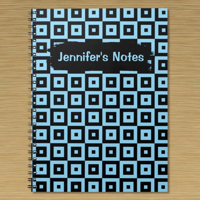  Abstract Geometric Square Pattern Notebook (Creator Uploaded)