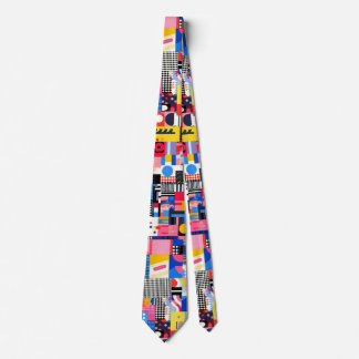Abstract Geometric  Tie