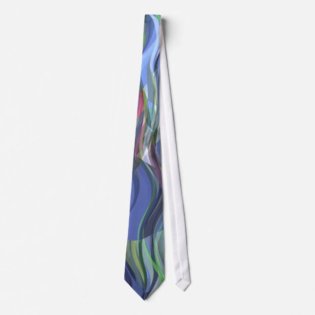 Abstract Geometric Tie (0108-11) (Front)
