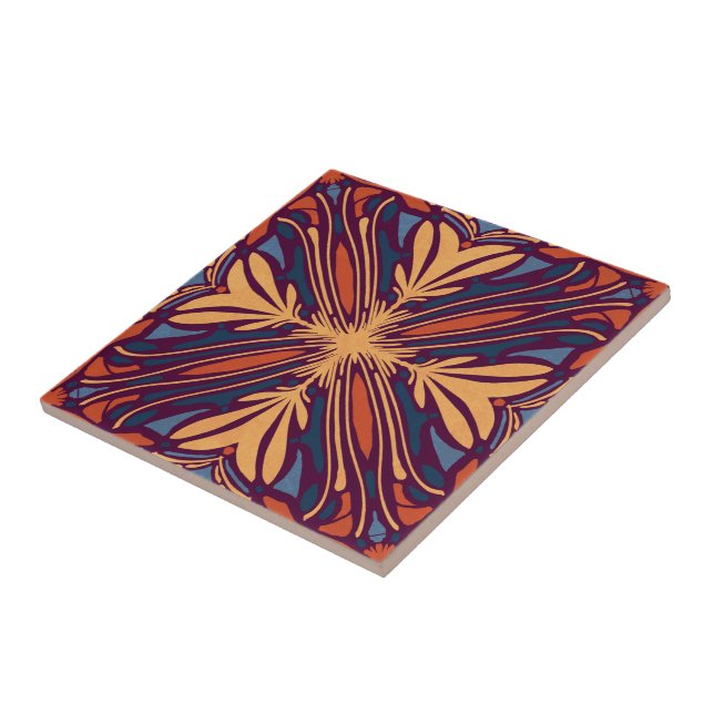 Abstract Geometric Tile (Side)