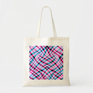 Abstract, geometric tote bag