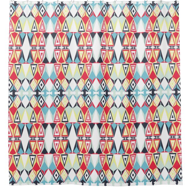 Abstract Geometric Tribal Line Pattern (Front)