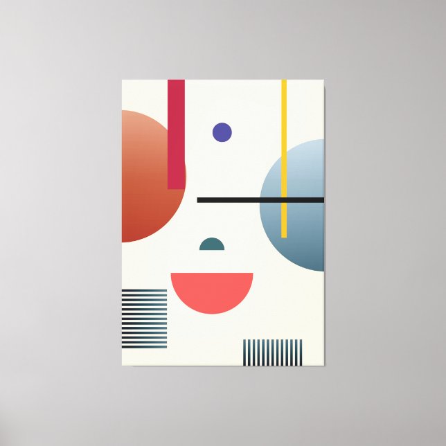 Abstract geometric wall art  (Front)
