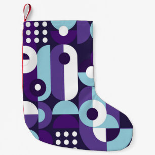 Abstract geometrical formsabstract,art,artwork,bac small christmas stocking