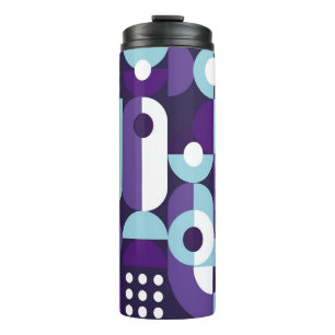 Abstract geometrical formsabstract,art,artwork,bac thermal tumbler