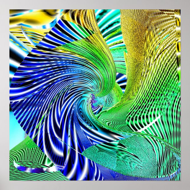 Abstract Geometry 1.1b Poster (Front)