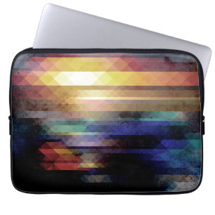 Abstract Geometry of Colours Laptop Sleeve