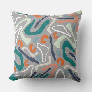 Abstract Geometry Patterns ;  Throw Pillow
