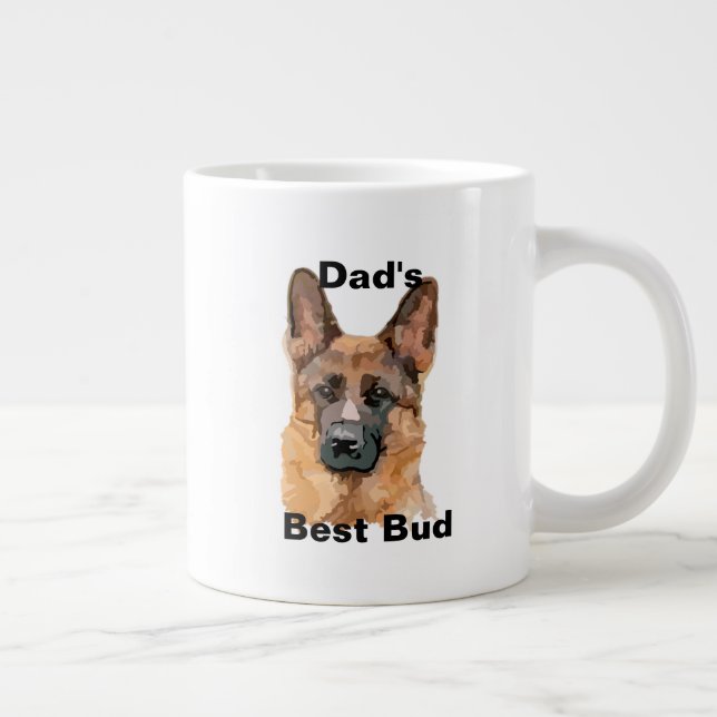 Abstract German Shepard Specialty Mug (Right)