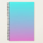 abstract girly pink turquoise ombre mermaid colour planner<br><div class="desc">abstract girly pink turquoise ombre mermaid colours fashion accessories. cotton candy colours fashion accessories.</div>