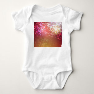Abstract glamourous sparkle background. baby bodysuit