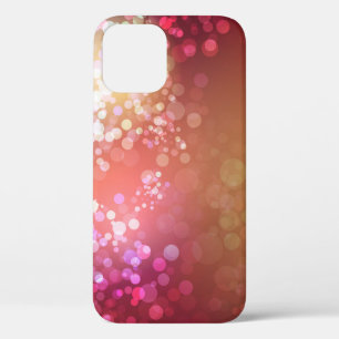 Abstract glamourous sparkle background. iPhone 12 case