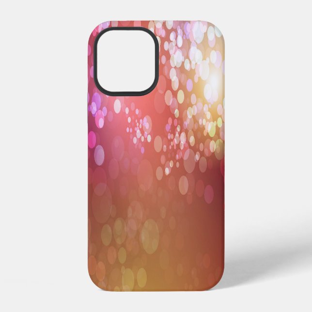 Abstract glamourous sparkle background. iPhone case (Back)