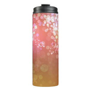 Abstract glamourous sparkle background. thermal tumbler