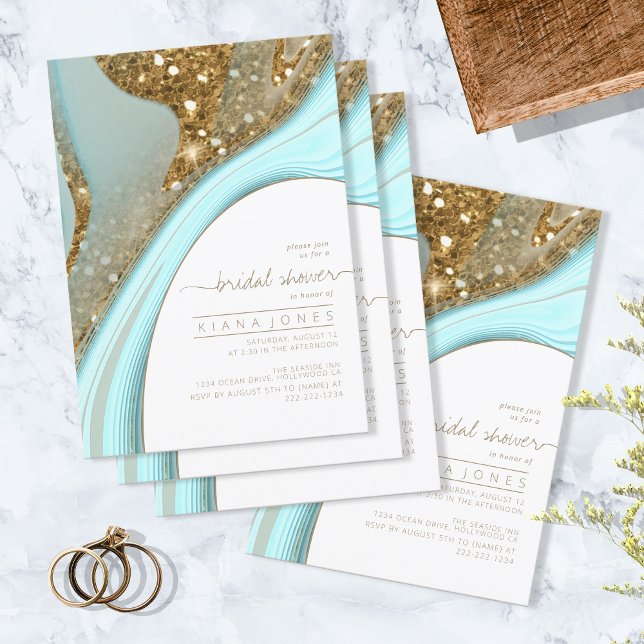 Abstract Glitter Strata Bridal Shower ID903 (Creator Uploaded)