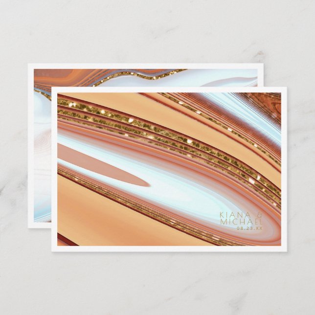 Abstract Glitter Strata Details Wht SW ID903 Enclosure Card (Front/Back)