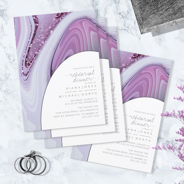 Abstract Glitter Strata Rehearsal Dinner Wht ID903 (Creator Uploaded)