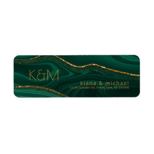 Abstract Glitter Strata Wedding Dk Green ID903