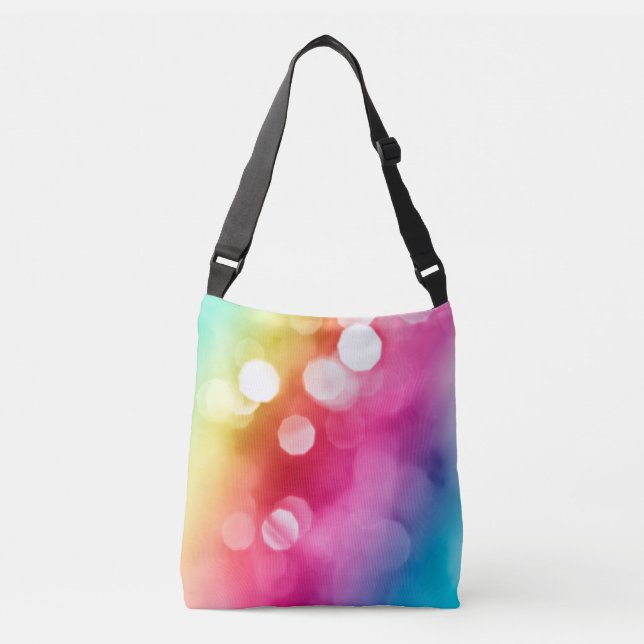 Abstract Glow Cross-Body Bag (Front)