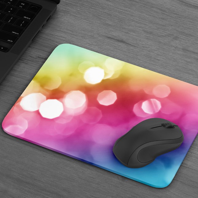 Abstract Glow Mouse Pad (Creator Uploaded)