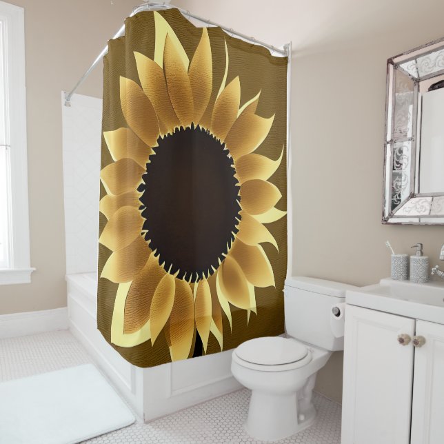 Abstract glowing sunflower (In Situ)