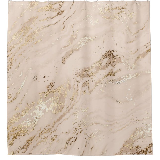 Abstract gold marble with glitter waves (Front)