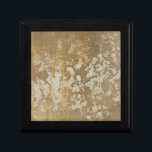 Abstract Gold Painting with Silver Speckles Gift Box<br><div class="desc">Megan Meagher created this abstract gold painting that features silver speckles. A very contemporary piece,  art lovers should add this piece to their collection ASAP!</div>