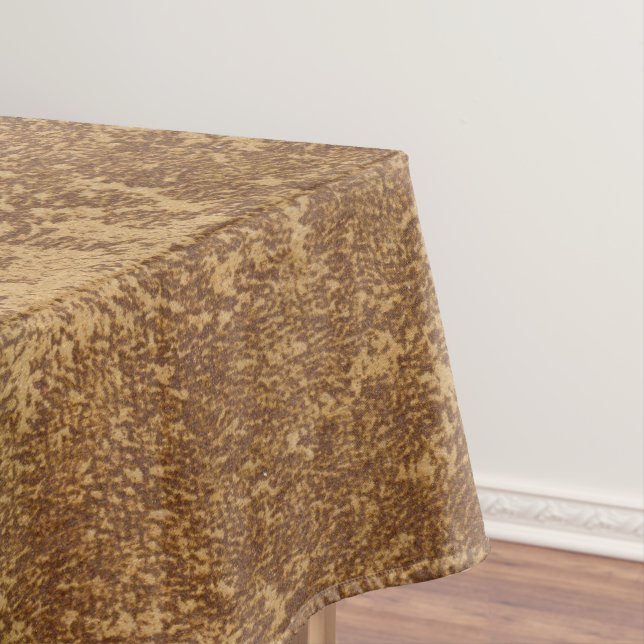 Abstract gold paper tablecloth (In Situ)